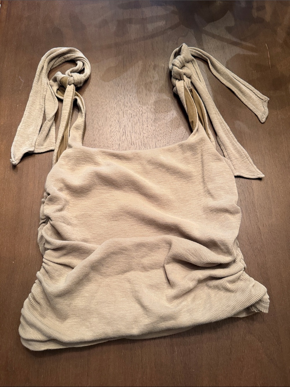 Free People Tie Shoulder Tank